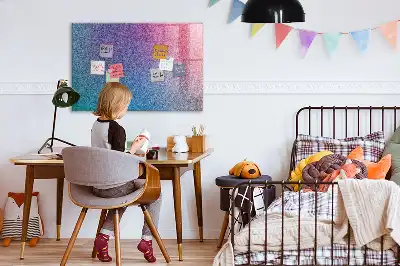 Tablă magnetică pentru desen model în degrade