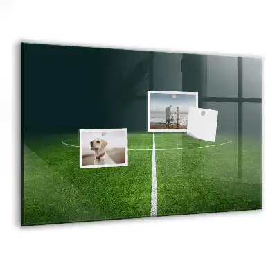 Tablă magnetică pentru tactici model teren de fotbal