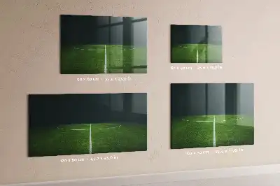 Tablă magnetică pentru tactici model teren de fotbal