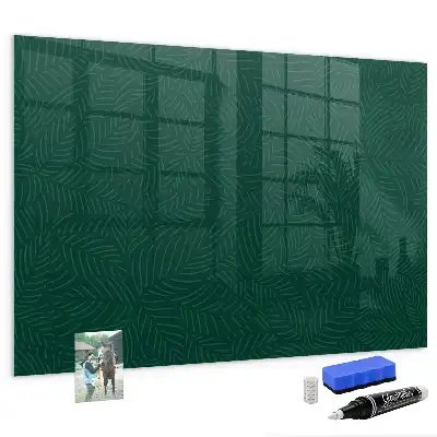Tablă magnetică pentru desen model cu frunze