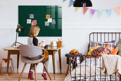 Tablă magnetică pentru desen model cu frunze
