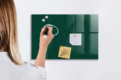 Tablă magnetică pentru desen model cu frunze