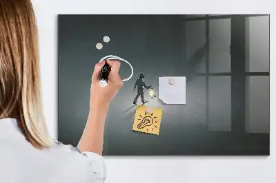 Tablă magnetică pentru desen călător în întuneric