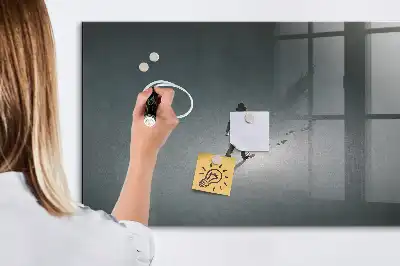 Tablă magnetică pentru desen călător în întuneric