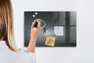 Tablă magnetică pentru desen călător în întuneric