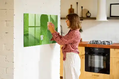 Tablă magnetică pentru scris model Valuri moderne