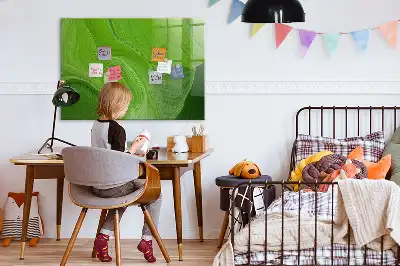 Tablă magnetică pentru scris model Valuri moderne