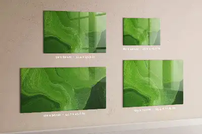 Tablă magnetică pentru scris model Valuri moderne