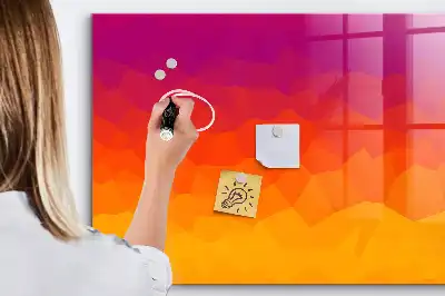 Tablă magnetică pentru desen răsărit de soare
