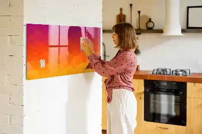 Tablă magnetică pentru desen răsărit de soare