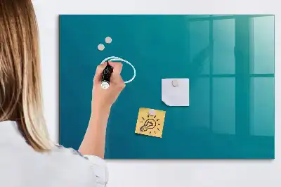 Tablă magnetică pentru scris cu model abstracție marină