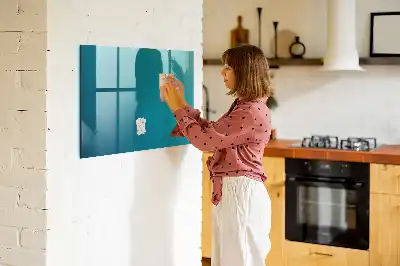 Tablă magnetică pentru scris cu model abstracție marină
