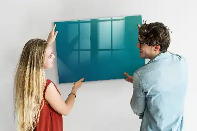 Tablă magnetică pentru scris cu model abstracție marină