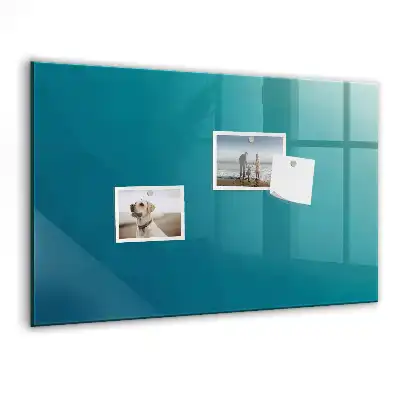 Tablă magnetică pentru scris cu model abstracție marină