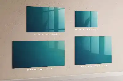Tablă magnetică pentru scris cu model abstracție marină