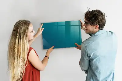 Tablă magnetică pentru scris cu model abstracție marină