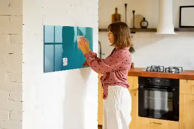 Tablă magnetică pentru scris cu model abstracție marină