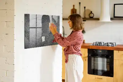 Tablă magnetică pentru desen rocă vulcanică