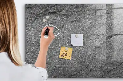 Tablă magnetică pentru desen rocă vulcanică