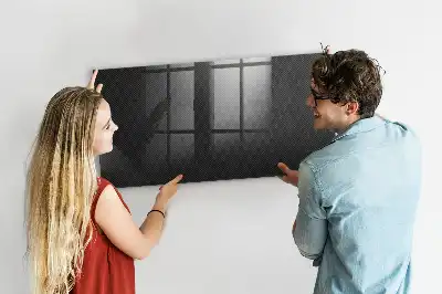 Tablă magnetică pentru desen abstracție întunecată