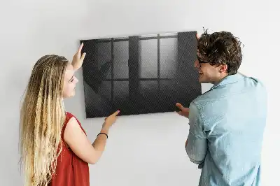 Tablă magnetică pentru desen abstracție întunecată