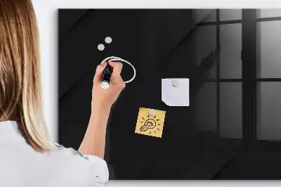 Tablă magnetică pentru scris model de perete de culoare închisă