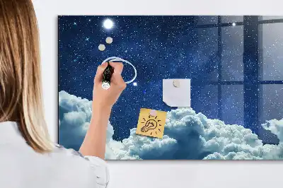 Tablă magnetică pentru desen cer de noapte