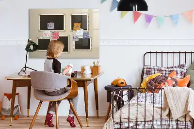 Tablă magnetică pentru desen în stil retro