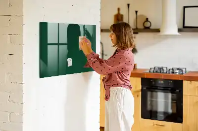 Tablă magnetică pentru desen culoare verde sticlă