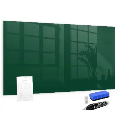 Tablă magnetică pentru desen culoare verde sticlă