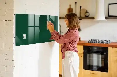 Tablă magnetică pentru desen culoare verde sticlă
