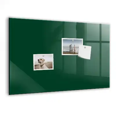 Tablă magnetică pentru desen culoare verde sticlă