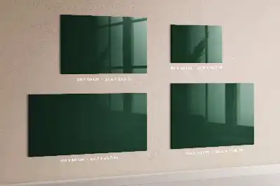 Tablă magnetică pentru desen culoare verde sticlă