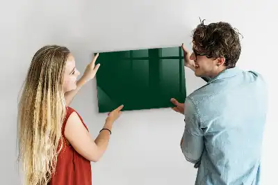 Tablă magnetică pentru desen culoare verde sticlă