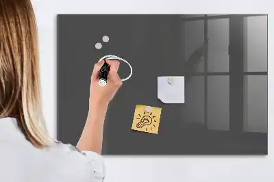 Tablă magnetică pentru scris culoare gri
