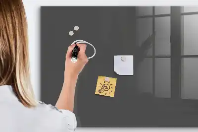 Tablă magnetică pentru scris culoare gri