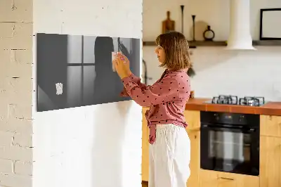 Tablă magnetică pentru scris culoare gri