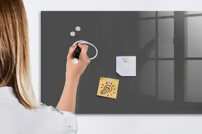 Tablă magnetică pentru scris culoare gri