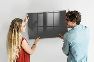 Tablă magnetică pentru scris culoare gri