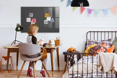 Tablă magnetică pentru scris culoare gri