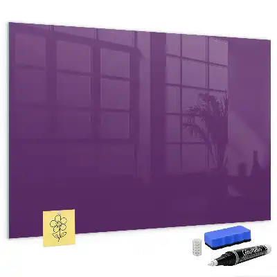 Tablă magnetică pentru desen de culoare violetă