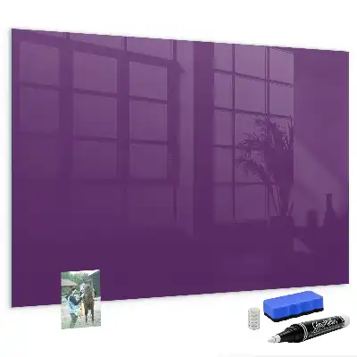 Tablă magnetică pentru desen de culoare violetă