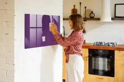 Tablă magnetică pentru desen de culoare violetă