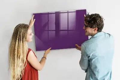 Tablă magnetică pentru desen de culoare violetă