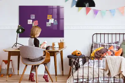 Tablă magnetică pentru desen de culoare violetă