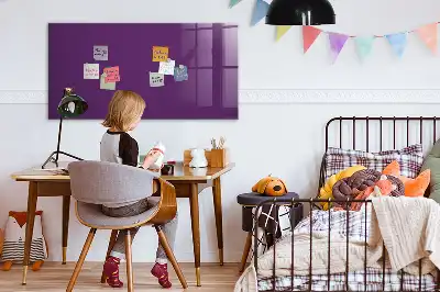 Tablă magnetică pentru desen de culoare violetă