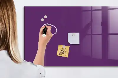 Tablă magnetică pentru desen de culoare violetă