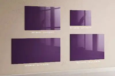 Tablă magnetică pentru desen de culoare violetă