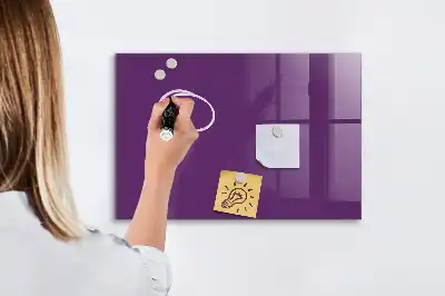 Tablă magnetică pentru desen de culoare violetă