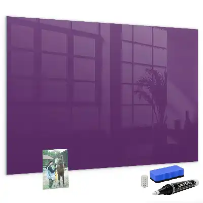 Tablă magnetică pentru desen de culoare violetă